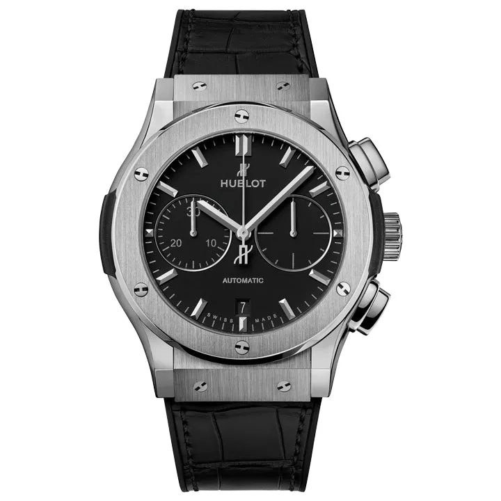 Hublot Classic Fusion Chronograph Platinum - 521.NX.1171.LR Watch - Dubai Elegance Hublot Classic Fusion Chronograph Platinum - 521.NX.1171.LR Watch - Dubai Elegance
