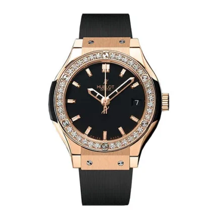 Hublot Classic Fusion King Silver Platinum Diamond - 581.OX.1180.RX.1104 Watch - Dubai Elegance