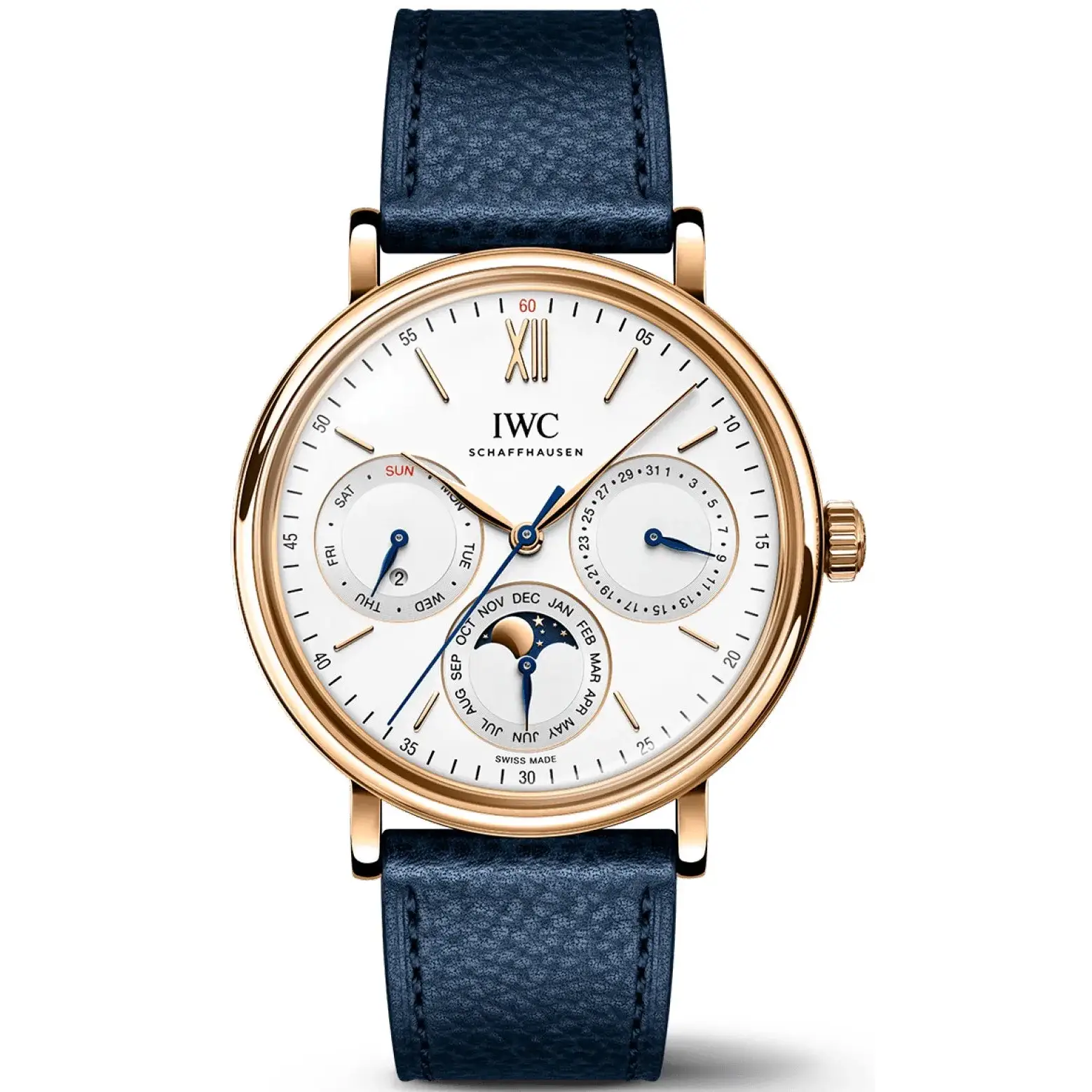 IWC Portofino Perpetual Calendar Gold IW344602 Watch - dubai elegance