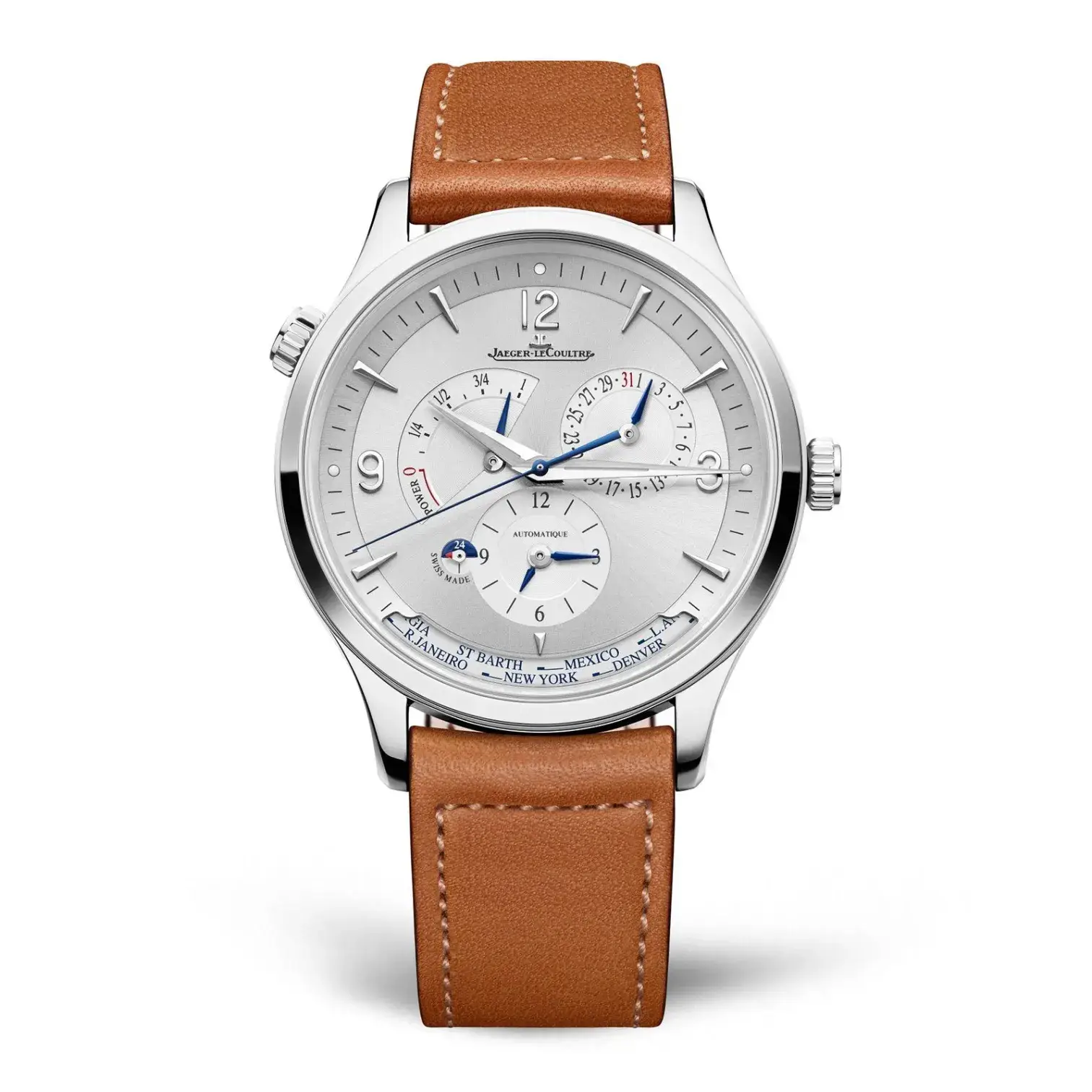 Jaeger LeCoultre Master Control Geographic Watch - Dubai Elegance Jaeger LeCoultre Master Control Geographic Watch