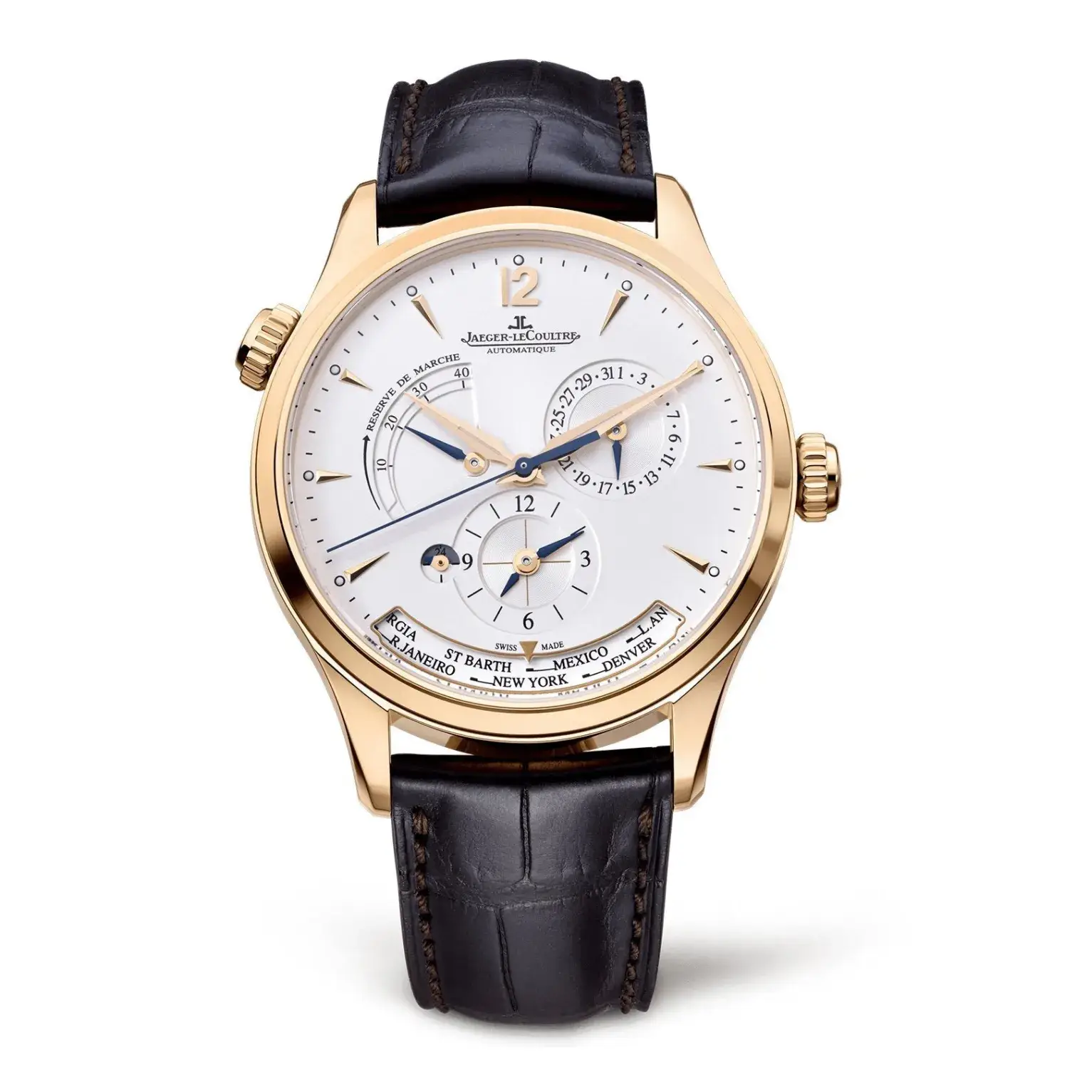 Jaeger LeCoultre Master Geographic Watch - Dubai Elegance Jaeger LeCoultre Master Geographic Watch