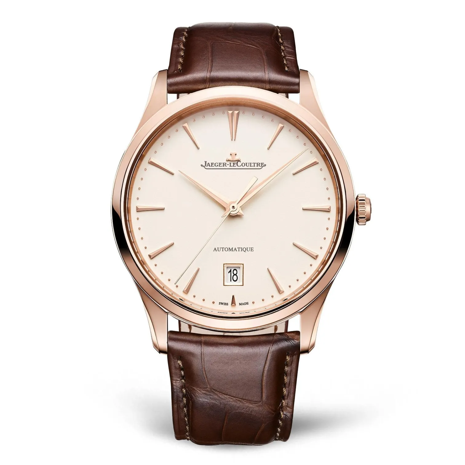 Jaeger LeCoultre Master Ultra Thin Date Watch - Dubai Elegance Jaeger LeCoultre Master Ultra Thin Date Watch