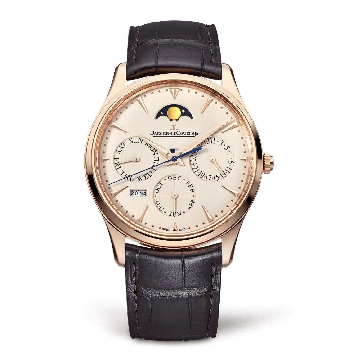 Jaeger LeCoultre Master Ultra Thin Perpetual q1302520 Watch - Dubai Elegance Jaeger LeCoultre Master Ultra Thin Perpetual q1302520 Watch