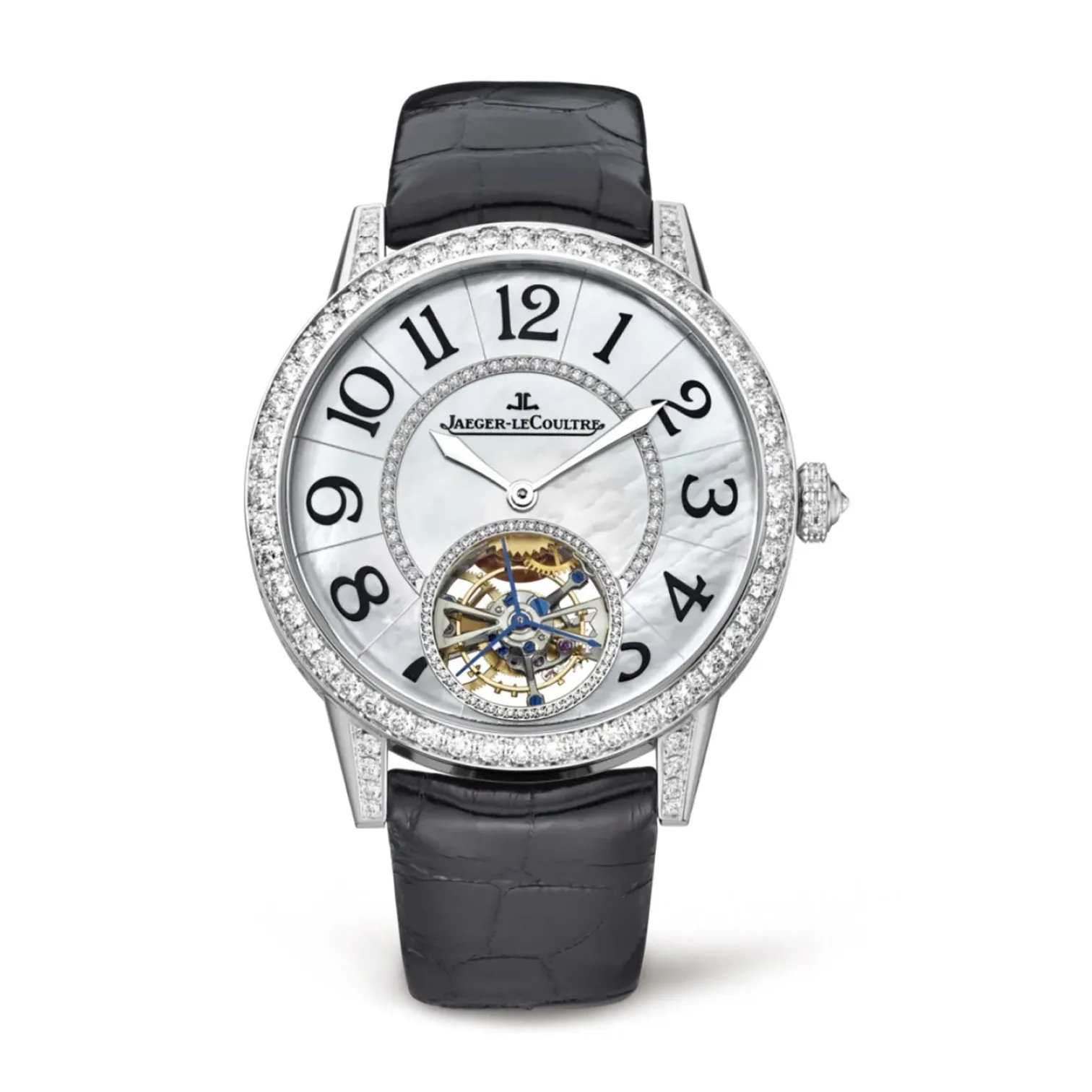Jaeger LeCoultre Rendez-Vous Jewellery Tourbillon q3413403 Watch - dubai elegance Jaeger LeCoultre Rendez-Vous Jewellery Tourbillon q3413403 Watch