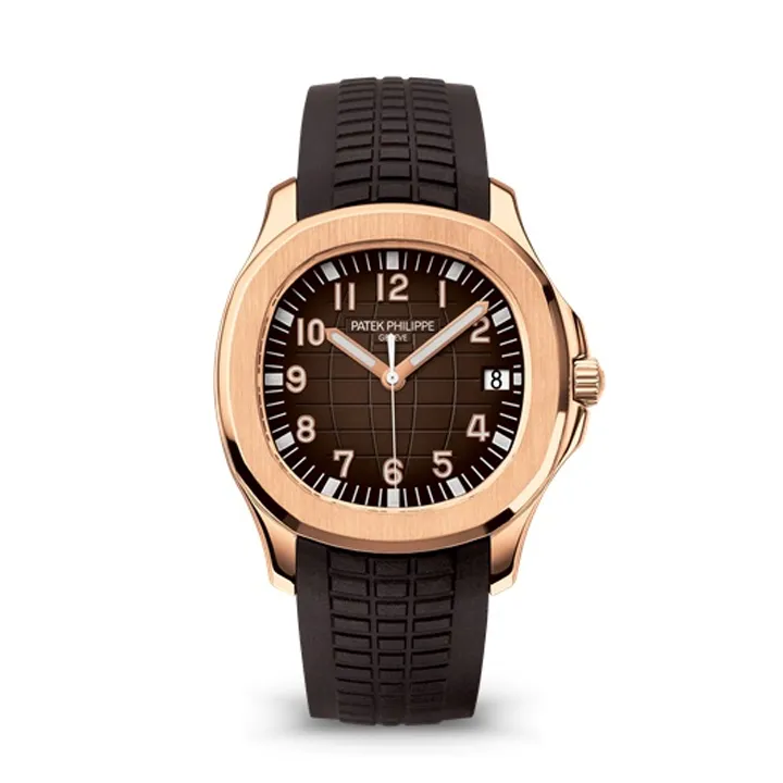 Patek Philippe 5167R Aquanaut Brown embossed Watch - Dubai Elegance Patek Philippe 5167R Aquanaut Brown embossed Watch