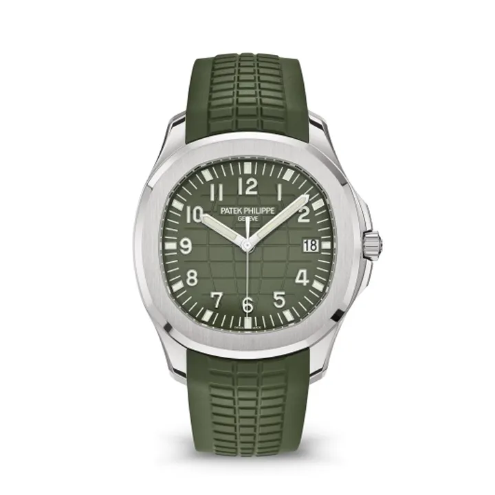 Patek Philippe 5168G Aquanaut Khaki Green Watch - Dubai Elegance Patek Philippe 5168G Aquanaut Khaki Green Watch