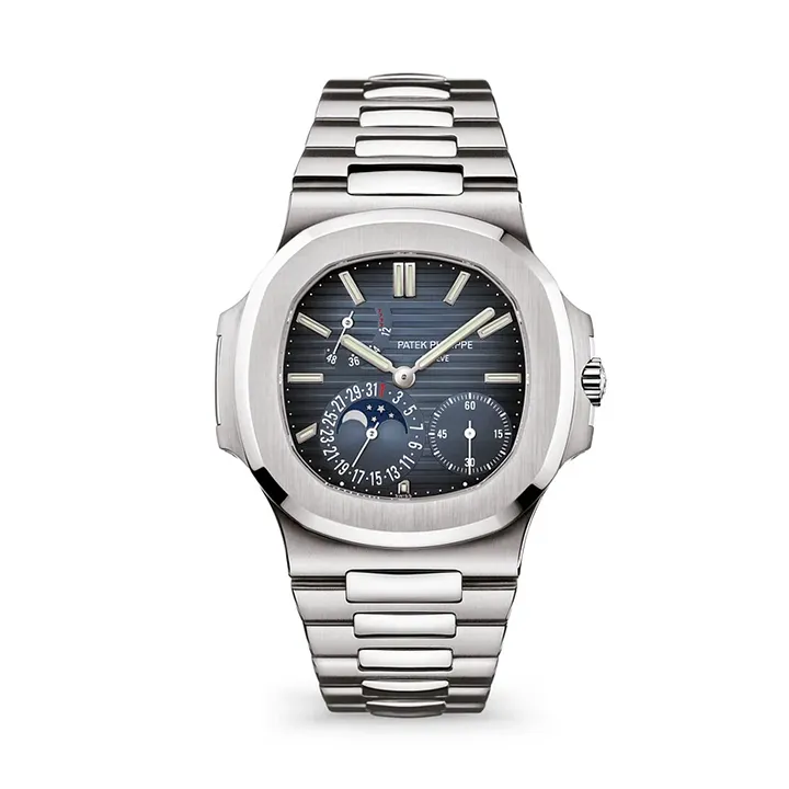 Patek Philippe 5712 1A Nautilus Black Blue Watch - Dubai Elegance Patek Philippe 5712 1A Nautilus Black Blue Watch - Dubai Elegance