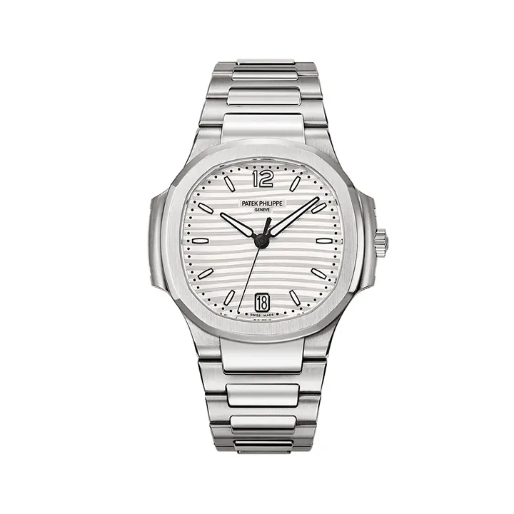 Patek Philippe 7118 1A Nautilus Silvery opaline dial Watch - Dubai Elegance Patek Philippe 7118/1A Nautilus Silvery opaline dial Watch