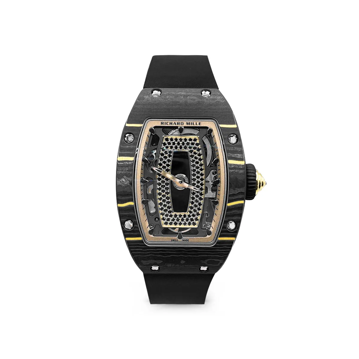 RM07-01 Gold Carbon TPT Watch - Dubai Elegance RM07-01 Gold Carbon TPT Watch - Dubai Elegance