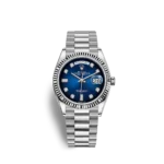 Rolex 128239 Day-Date Blue ombré wD in Dubai UAE - Dubai Elegance