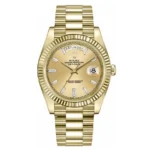 Rolex Day Date yellow Silver 40mm Watch - Dubai Elegance