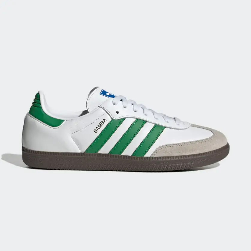 Adidas Samba OG Cloud White Green