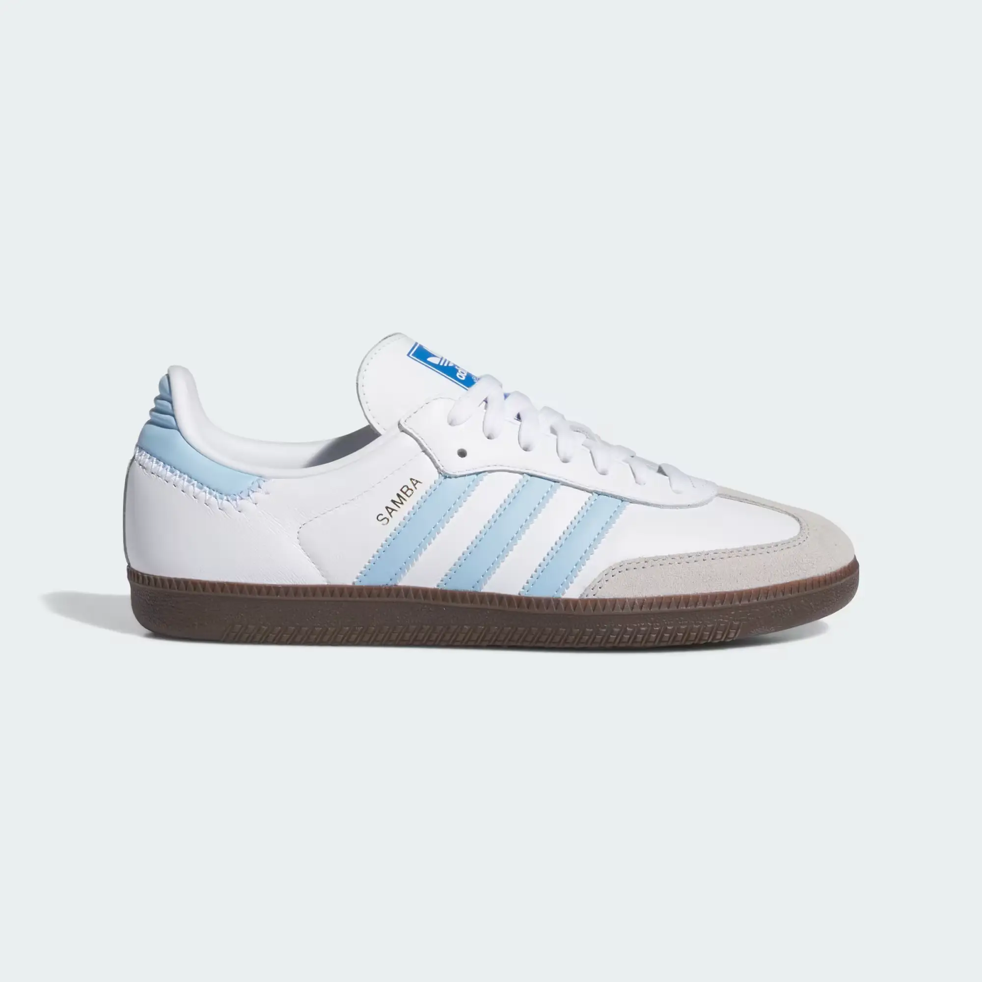 Adidas Samba OG Cloud White Halo Blue Adidas Samba OG Cloud White Halo Blue
