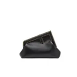 Fendi First Small black leather bag