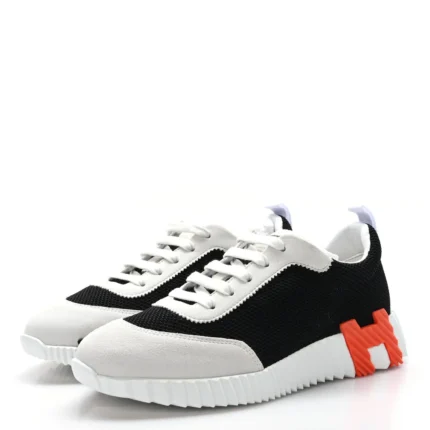 Hermès Air Mesh Suede Goatskin Bouncing Sneakers