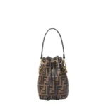 Mon Tresor Brown leather mini-bag