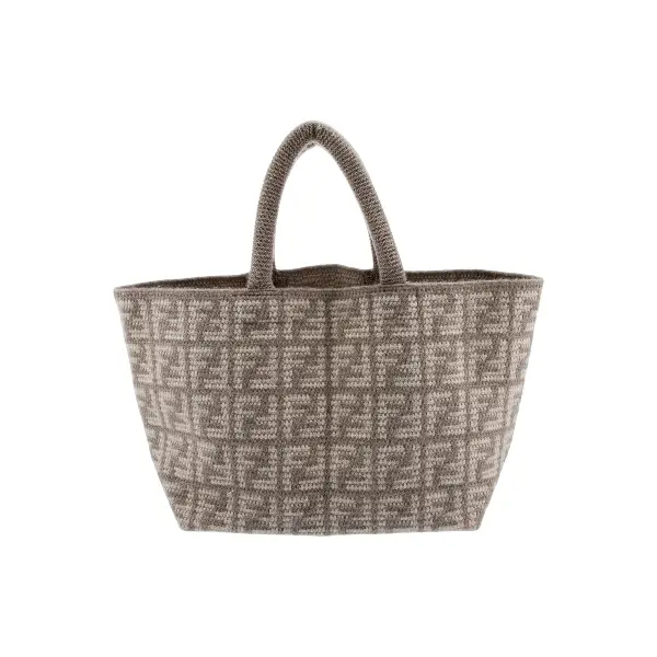 Shopper Bag Large Dove grey cashmere bag