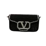 Valentino Garavani Small Locò Embellished Shoulder Bag in Dubai UAE