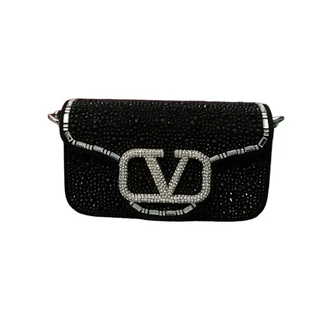 Valentino Garavani Small Locò Embellished Shoulder Bag in Dubai UAE Valentino Garavani Small Locò Embellished Shoulder Bag in Dubai UAE