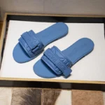 Christian Dior Flat Sandals – Signature Logo Strap for Effortless Luxury in Dubai UAE