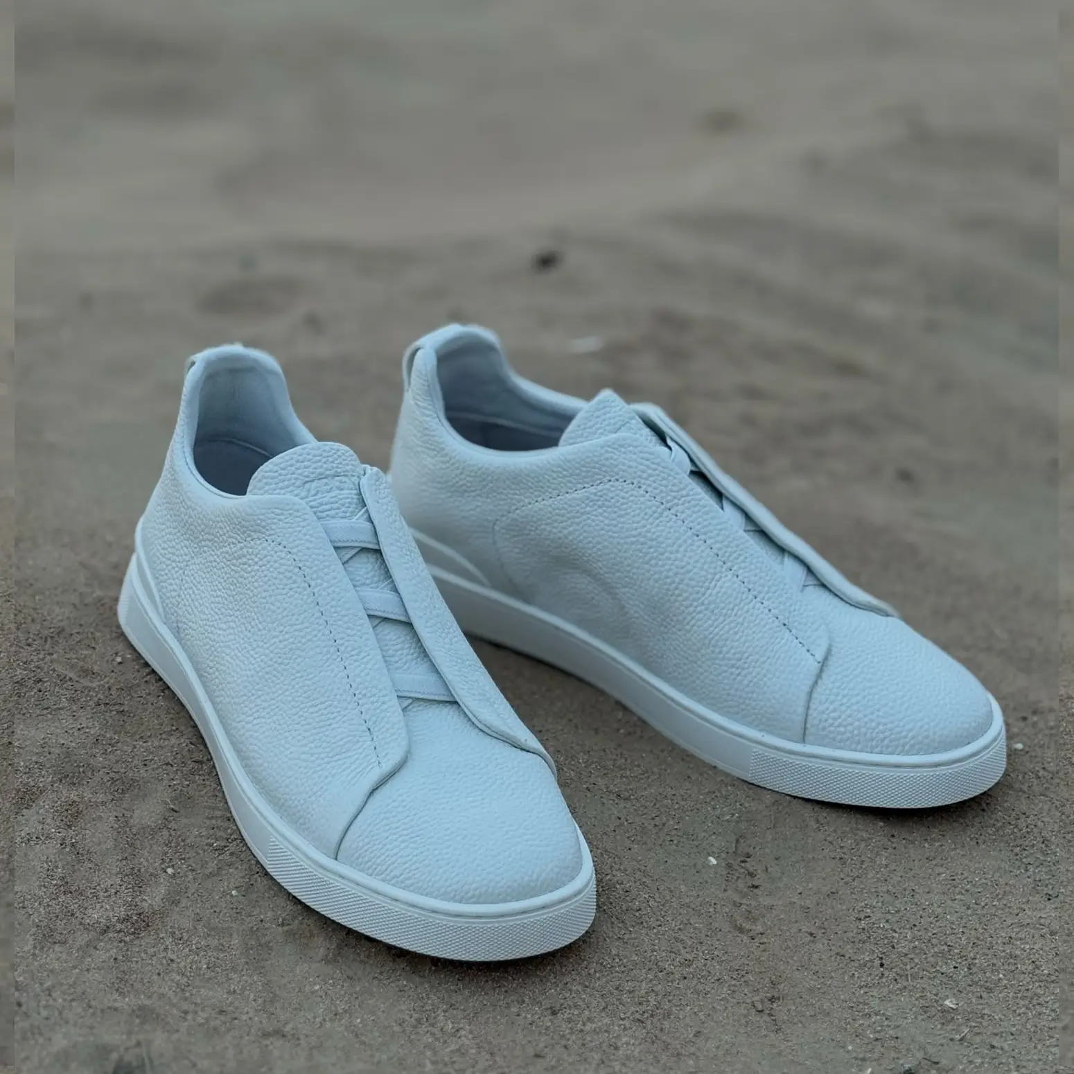 Ermenegildo Zegna Triple Stitch Sneakers – Iconic Luxury Slip-Ons in Dubai UAE Ermenegildo Zegna Triple Stitch Sneakers – Iconic Luxury Slip-Ons in Dubai UAE