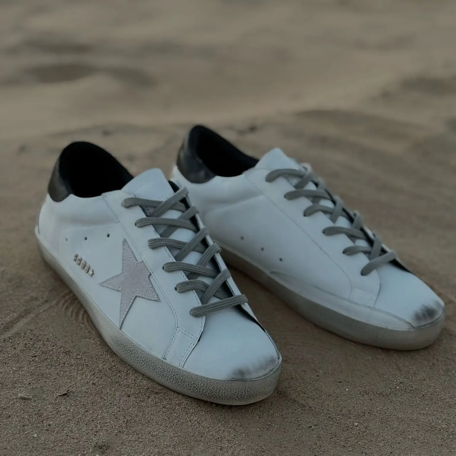 Goose Superstar Sneakers – Iconic Pre-Distressed Luxury Footwear in Dubai UAE