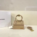 Jacquemus LE CHIQUITO Mini Bag Beige in Dubai UAE