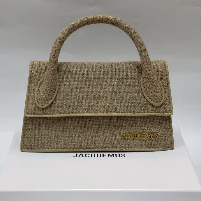 Jacquemus Le Chiquito mini bag in beige in Dubai UAE Jacquemus Le Chiquito mini bag in beige in Dubai UAE