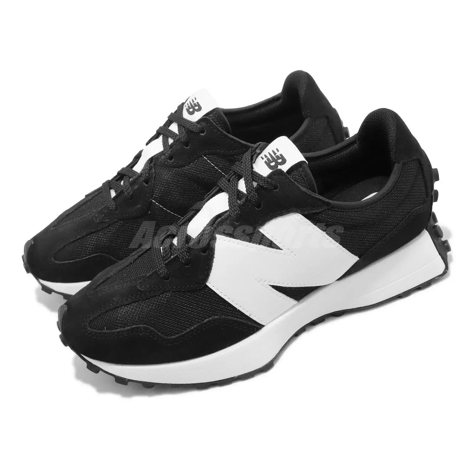 New Balance 327 Black & White Sneakers – Retro Style Meets Modern Comfort