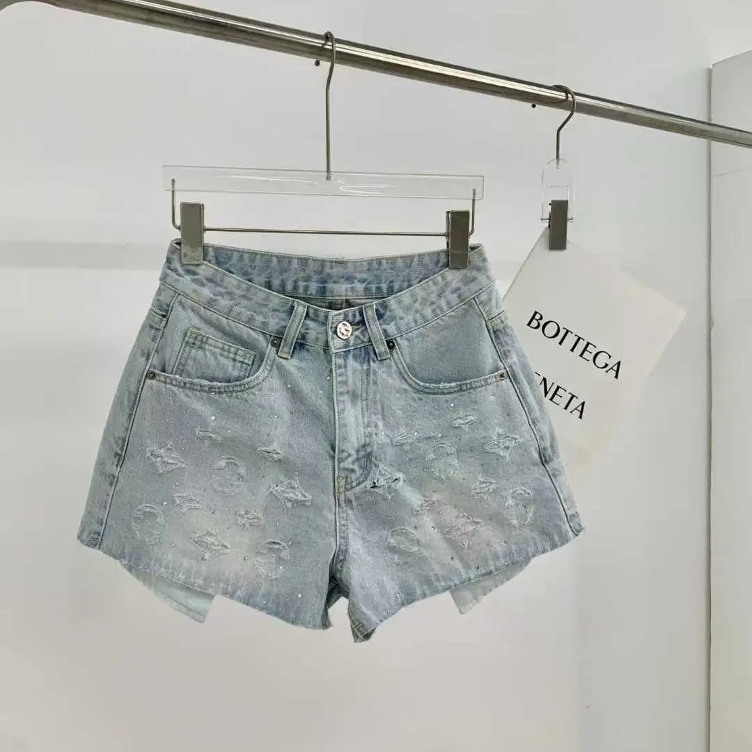 Bottega Veneta-Inspired Distressed Denim Shorts – Vintage Luxury Aesthetic in Dubai UAE Bottega Veneta-Inspired Distressed Denim Shorts – Vintage Luxury Aesthetic in Dubai UAE