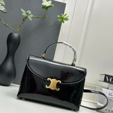 Celine Teen Nino Bag in Patent Calfskin – Elegant Design from La Collection de l'Arc de Triomphe in Dubai UAE