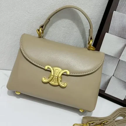 Celine Teen Nino Bag in Triomphe Canvas – Iconic Monogram with Elegant, Multi-Way Carry in Dubai UAE