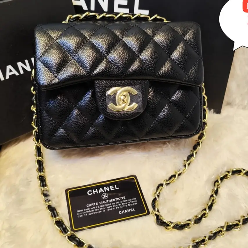 Chanel Mini Flap Bag in Black Quilted Leather – Timeless Luxury Handbag in Dubai UAE Chanel Mini Flap Bag in Black Quilted Leather – Timeless Luxury Handbag in Dubai UAE