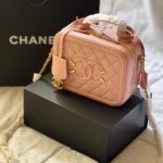 Chanel Small CC Filigree Vanity Bag – Quilted Calfskin Elegance with Iconic CC Logo in Dubai UAE