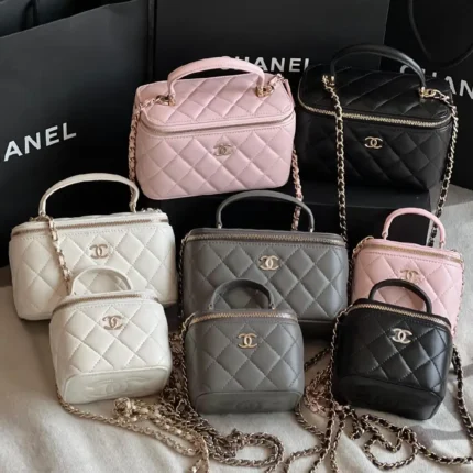 Chanel Vanity Case Collection – Quilted Luxury Bags in Multiple Colors with Iconic Design in Dubai UAE