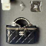 Chanel Vanity Case – Quilted Handbag Inspired by 1990s Travel Cases with Iconic Logo in Dubai UAE