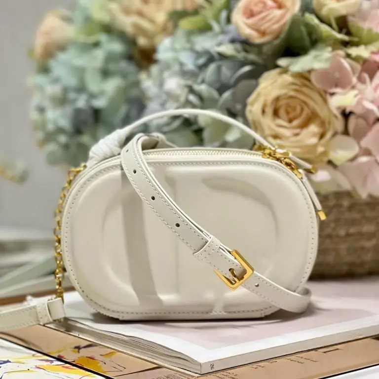 Dior CD Signature Oval Camera Bag – Elegant Rounded Design with Iconic “CD” Logo in Dubai UAE Dior CD Signature Oval Camera Bag – Elegant Rounded Design with Iconic “CD” Logo in Dubai UAE