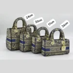 Dior Lady D-Lite Bags – Iconic Cannage Embroidery in Multiple Sizes with Timeless Elegance in Dubai UAE