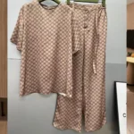 Gucci Monogram Pajama Set – Luxurious Silk Lounge and Sleepwear Set in Dubai UAE