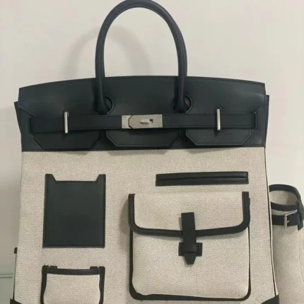 Hermès HAC Cargo Birkin 40 – Limited Edition Military-Inspired Canvas and Leather Tote in Dubai UAE