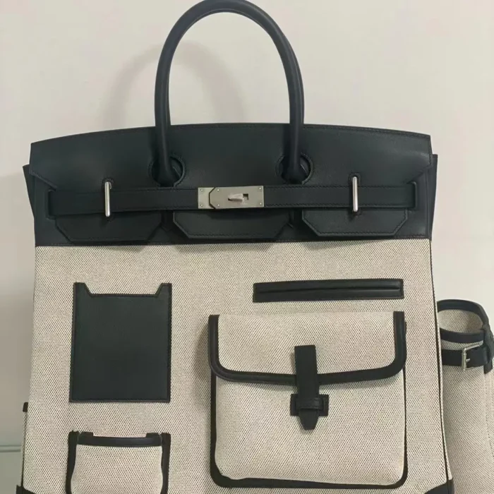 Hermès HAC Cargo Birkin 40 – Limited Edition Military-Inspired Canvas and Leather Tote in Dubai UAE