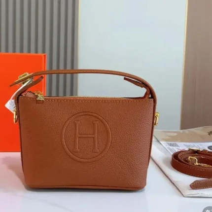 Hermès Picotin Lock Bag – Iconic Bucket Style in Textured Leather with 'H' Logo in Dubai UAE