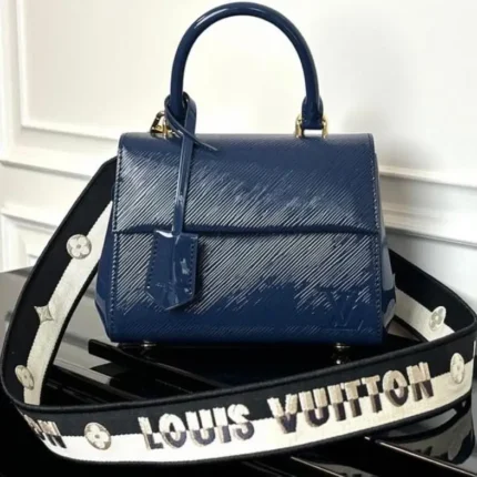 Louis Vuitton Cluny Mini Handbag – Textured Epi Leather with Reversible Jacquard Strap in Dubai UAE