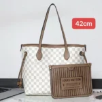 Louis Vuitton Neverfull GM Damier Azur Canvas Tote – Spacious Large Model in Dubai UAE