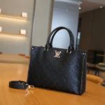 Louis Vuitton OnTheGo MM Tote Bag – Monogram Embossed Leather with Dual Carry Handles in Dubai UAE