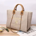 Chanel Deauville Tote Bag – Iconic Canvas & Leather Everyday Luxury in Dubai UAE